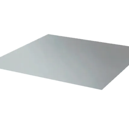 Фото №0 Лист с полимерным покрытием 0,5 мм пэ в пленке ral9006 белый алюминий