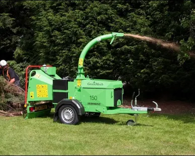 фото Измельчитель веток Greenmech Arborist 150