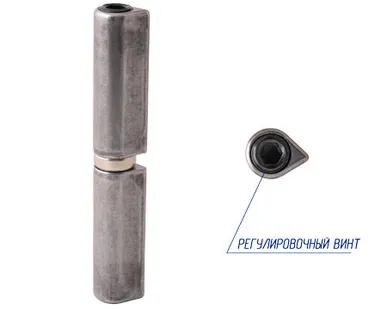 фото Петли стальные Apecs приварные для металлических дверей 140*20-B-ADJ (B2B)