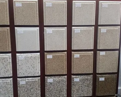 фото Фасадная панель термодекор мелкой фракции, цвет натуральный, XPS 555*180*60