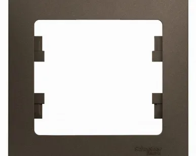 фото Рамка 1-м Glossa шоколад SE GSL000801