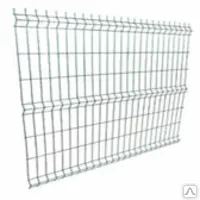 фото Секция заборная ОПТИМУМ, яч.50х200мм, d=4мм, (1,5х2,5м) с ПВХ покрытием