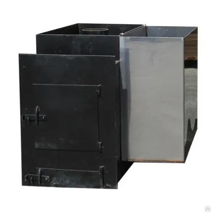 Фото №0 Печь банная БОКОВАЯ 4мм с баком из н/ж