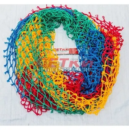 Фото №0 Сетка заградительная, яч. 40*40, Д 3,5 мм, цветная, узловая