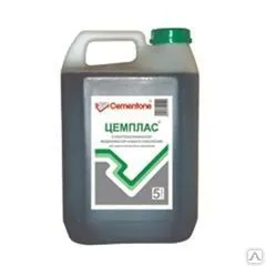 фото Пластификатор для кладочных и штукатурных растворов Цемплас Цементон 5 л