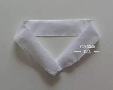 фото Подворотничок белый узкий