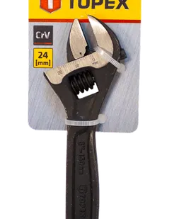 фото Ключ TOPEX разводной 150 мм диапазон 0-24 мм