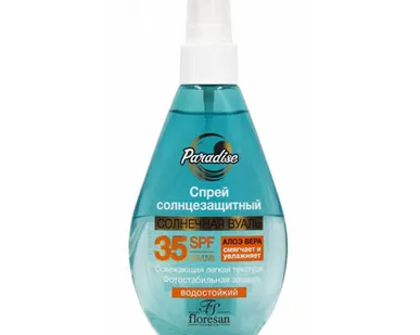 фото Солнцезащитный спрей Флоресан SPF-35 Солнечная вуаль, 160мл