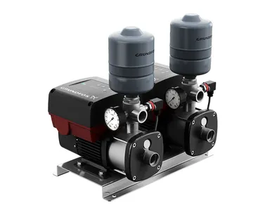 фото Насосная установка повышения давления Grundfos CMBE TWIN 5-62 Schuko