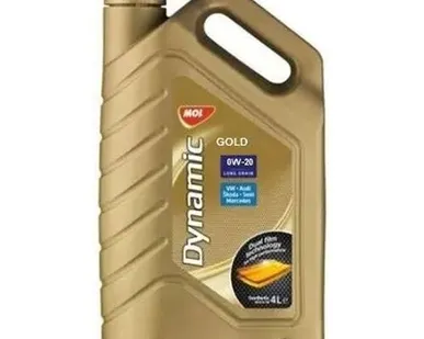 фото Масло моторное синт. MOL Dynamic Gold NG 0W-20 (e4L)