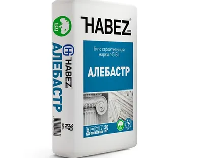 фото Гипс строительный HABEZ Алебастр, 25кг