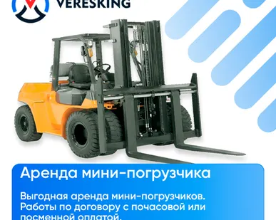 фото Аренда мини-погрузчика