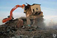 фото Демонтаж зданий, снос домов и сооружений