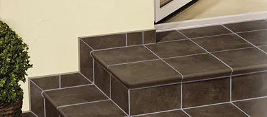 фото Клинкерная ступень-флоринтинер Interbau Alpen RH 310х320х9 мм