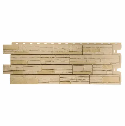 Фото №0 Фасадная панель Мелкий камень (Stein) Янтарный