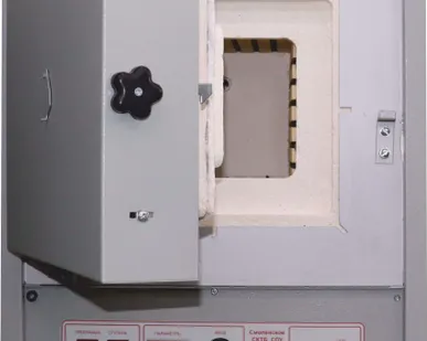 фото Муфельная печь ЭКПС-10 СПУ мод. 4009.1Т (10 л, 1100 °C, многоступенчатый терморегулятор МКУ, с вытяжкой)