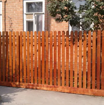 Фото №0 Деревянный забор