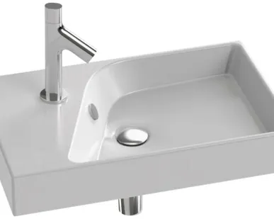 фото Раковина подвесная 60х37 см Jacob Delafon Rythmik EXR112-00 Jacob Delafon