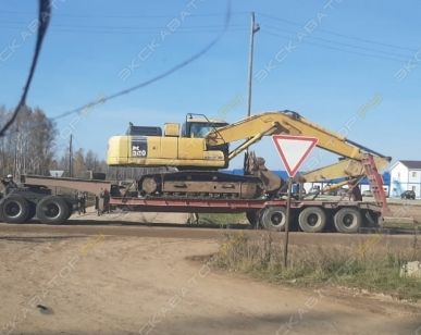 фото Аренда гусеничного экскаватора Komatsu PC300, Усть-Кут