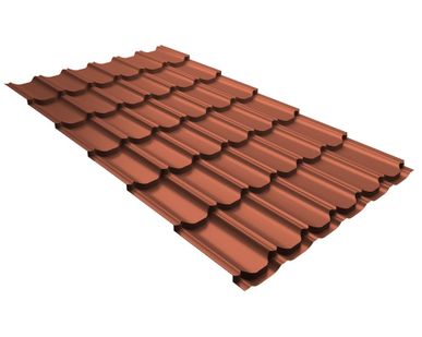 фото Металлочерепица Kvinta Plus Cuprum Steel