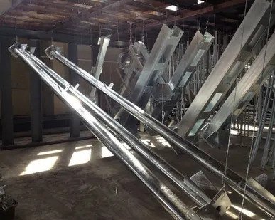 фото Горячее цинкование крепежа