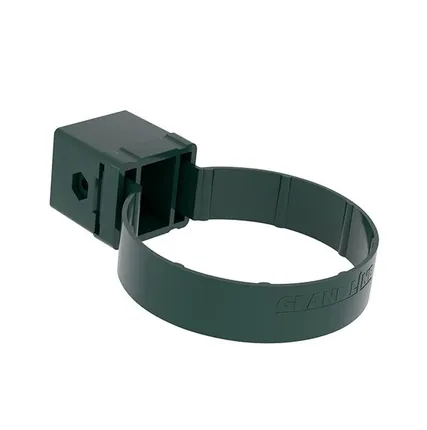 Фото №0 Хомут трубы Kliker ПВХ Grand Line Premium зелёный (инд.упак.) (RAL 6005)