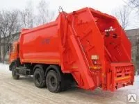 фото КО-427-80 на шасси КАМАЗ 65115-773081-42 Мусоровоз (c порталом) ДВС-КАМ, КП