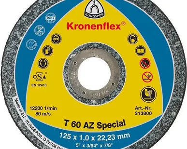 фото Круг отрезной 125х1,0х22мм Klingspor, 322185