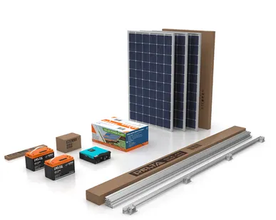 фото Солнечная электростанция SOLAR ECO 3 без угла