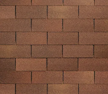 фото Гибкая мягкая кровля Shinglas коллекция Фламенко, цвет Коричневый