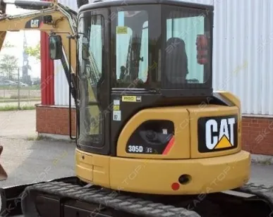 фото Аренда мини-экскаватора Caterpillar 305D CR, Санкт-Петербург