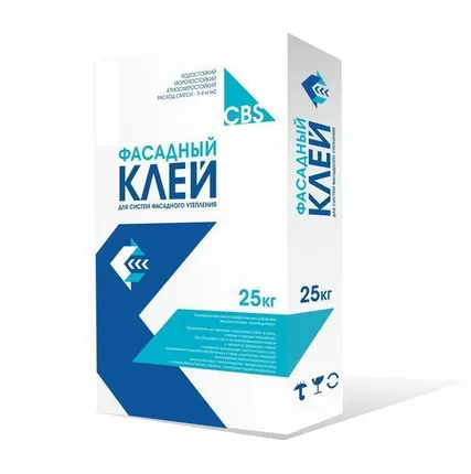 Фото №0 Клей для систем фасадного утепления "Фасадный"