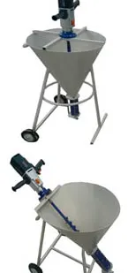 фото Установки подачи раствора УВН-3 с бункером 50 л /заливка трещин, и.т.п./