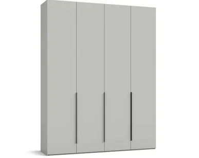 фото Шкаф BOSS STANDART 180 - 4Д Шиншилла серая