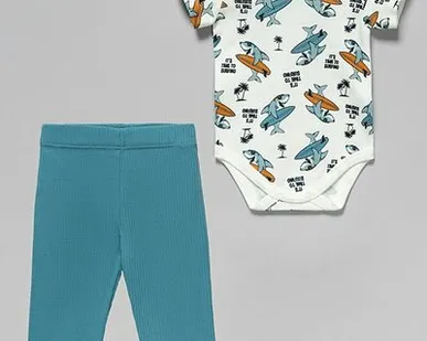 фото Комплект для мальчиков:Белый:86