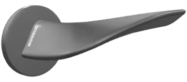 фото Ручка на розетке MORELLI Luxury COMETA, 2 шт., штифт 105 мм, универсальная