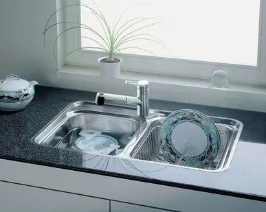 фото Кухонная мойка Blanco Classic 8-IF Зеркальная полированная сталь 514641 Bla