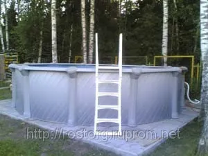 фото Бассейн сборный «Гибралтар» (4.6х1.35) (Канада) Объем: 21.6 куб. м