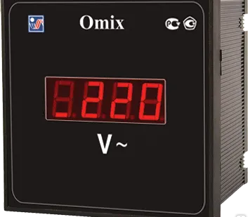 фото Вольтметр цифровой Omix P94-V-1-1.0, P44-V-1-1.0, P77-V-1-1.0, P99-V-1-1.0