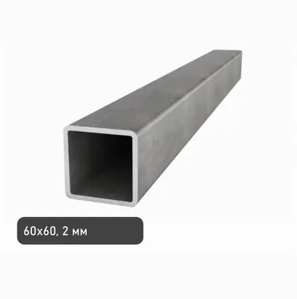 Фото №0 Труба профильная 60×60×2 мм