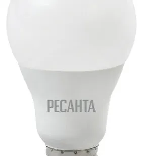 фото Лампа светодиодная РЕСАНТА LL-R-A65-15W-230-4K-E27