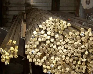 фото Шестигранник латунный ЛС59-1 16 мм ДШГПП