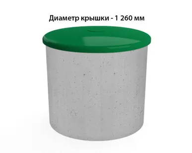 фото Крышка для бетонных канализационных колец