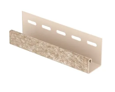 фото J-trim (ЮП) Стоун-Хаус "Кварцит" светло-бежевый 3 050 мм