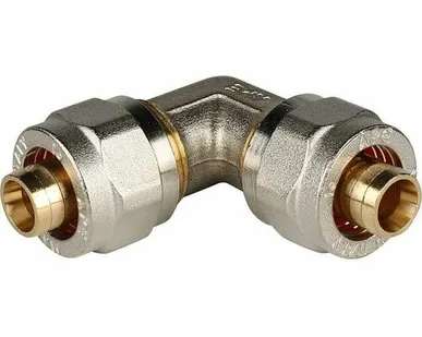 фото Угольник STOUT 90° 16х16 для металлопластиковых труб винтовой