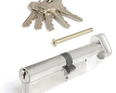 фото Цилиндровый механизм Апекс SC-110-Z-C-NI англ. кл/верт никель (100,10)