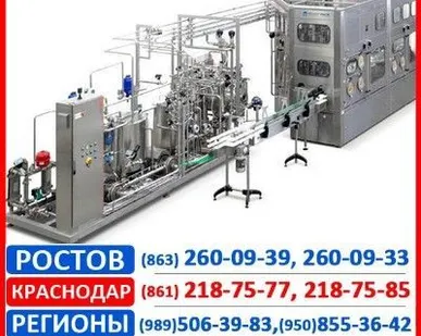 фото Линия розлива
