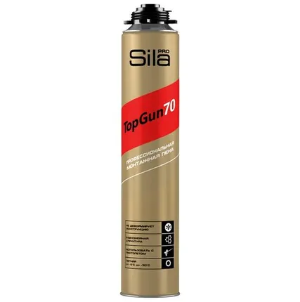 Фото №0 Профессиональная монтажная пена Sila Pro TopGun 70 880 мл (A1453Z)