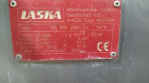 Фото №3 Фаршемешалка Laska МE 500 ZN 1, в Отличном Состояние Б/У в Москве