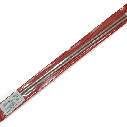 Фото №0 С-394 Спицы вязальные ф4,0 мм с огранич., алюм., в инд.уп.